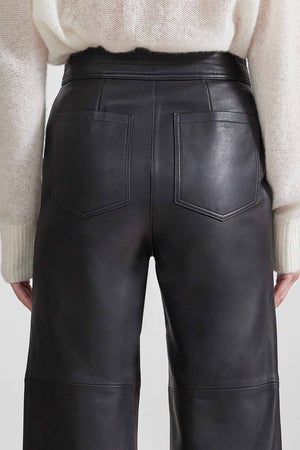 Monterey Leather Pant in Black