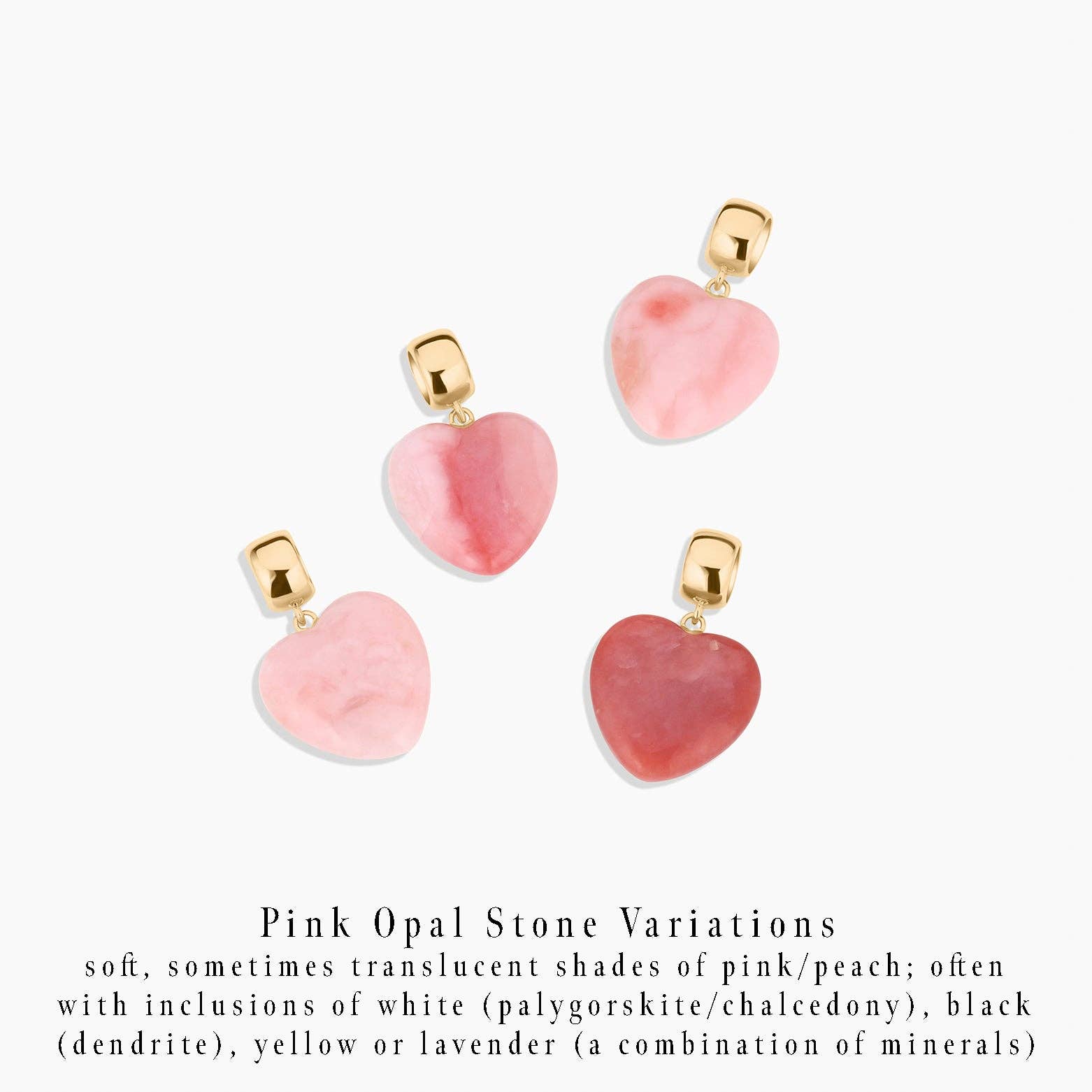 Gemma Pink Opal Bail Charm