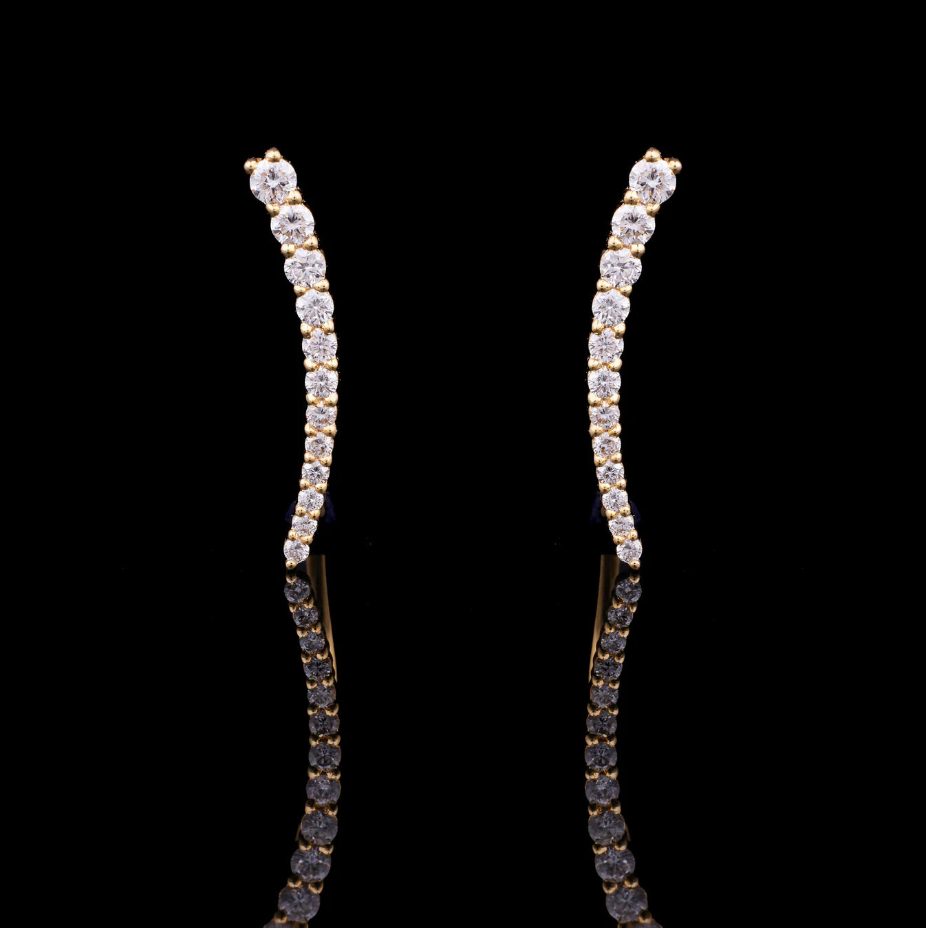 Diamond Crawler Earring