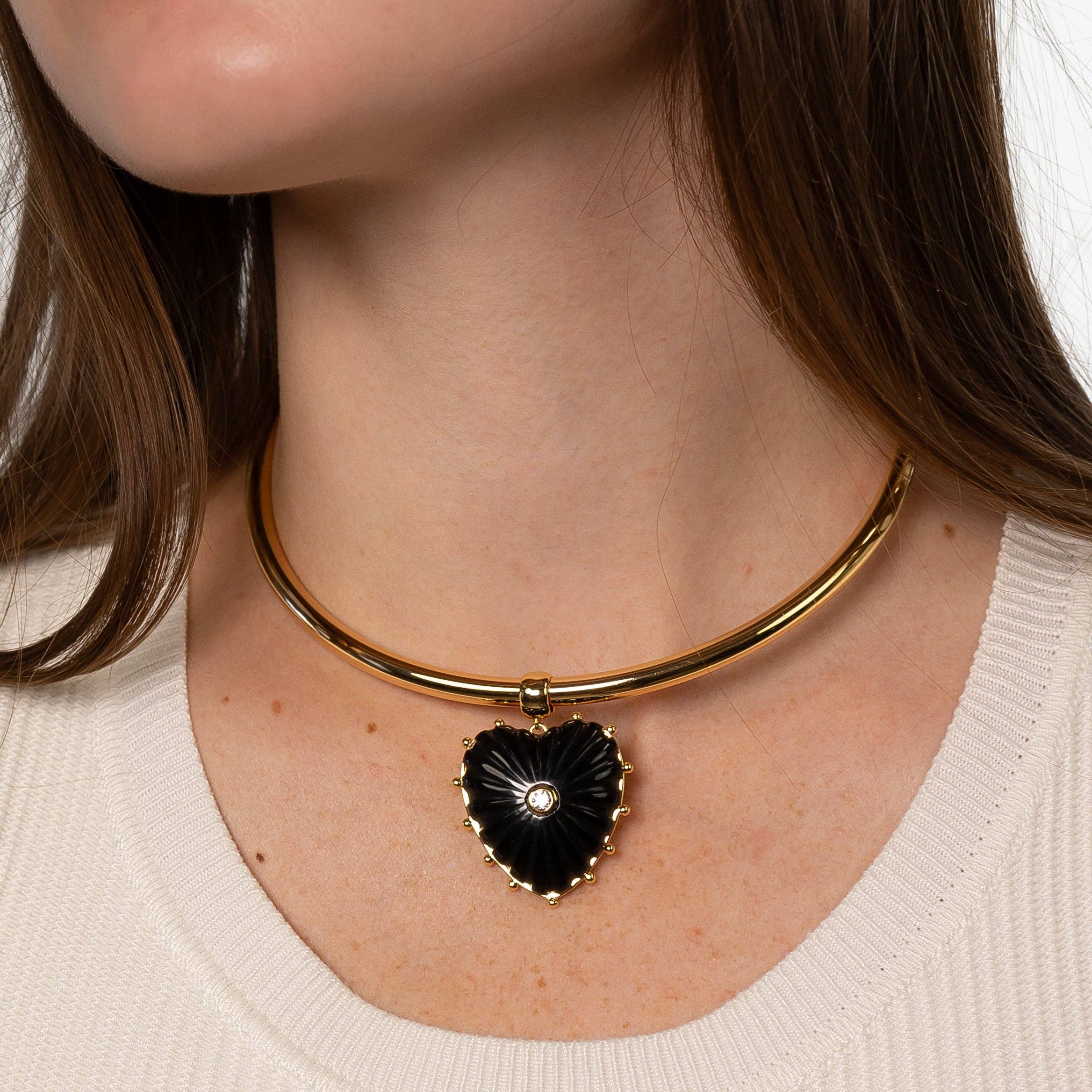 Malene Onyx Bail Charm
