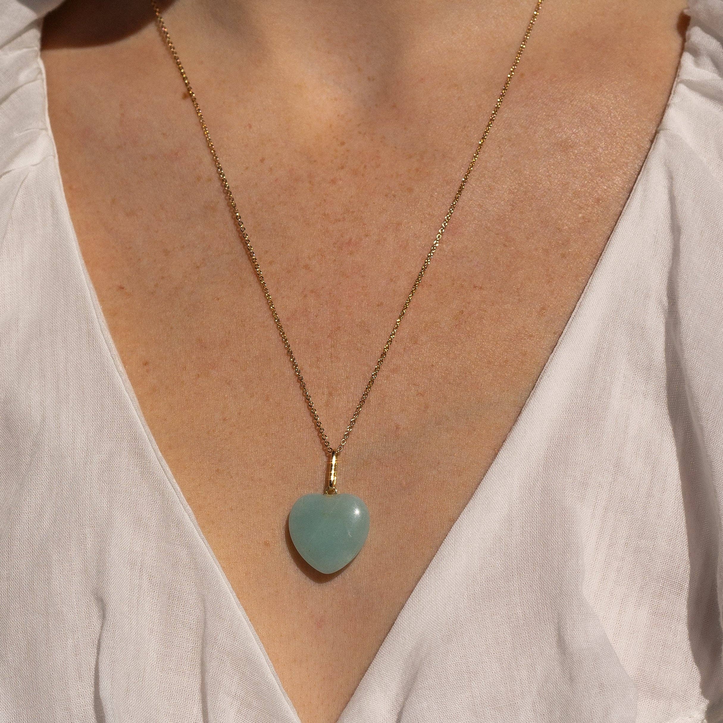Gemma Amazonite Charm