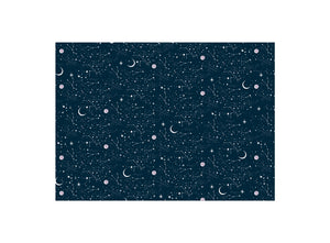 Moon and Stars Wrapping Paper