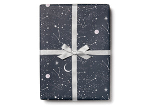Moon and Stars Wrapping Paper
