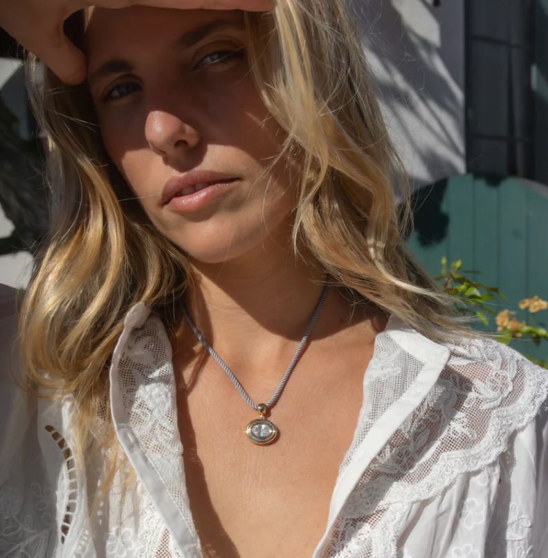 Coco Cloud Silk Cord Necklace