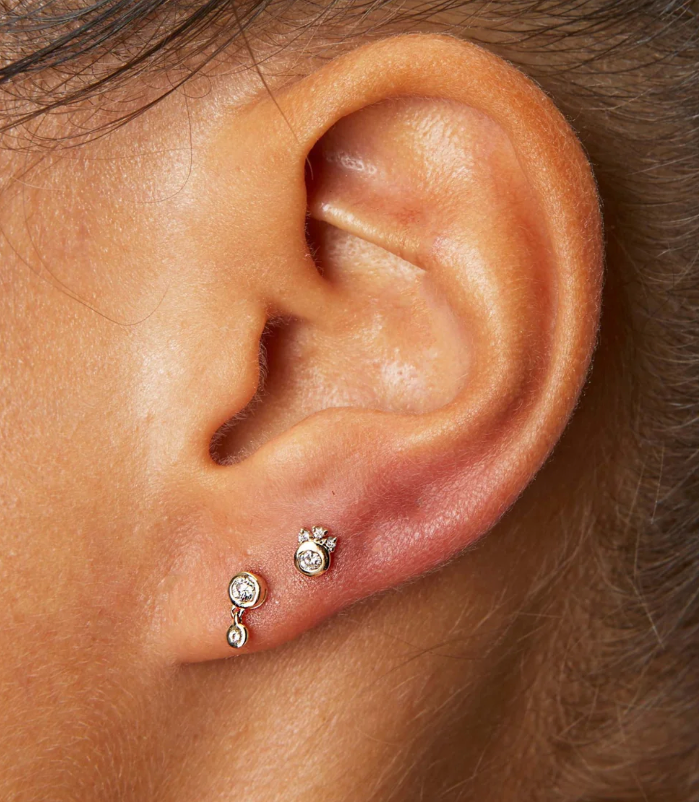 Diamond Cluster Stud