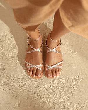 Hollywood Tie Up Leather Sandals