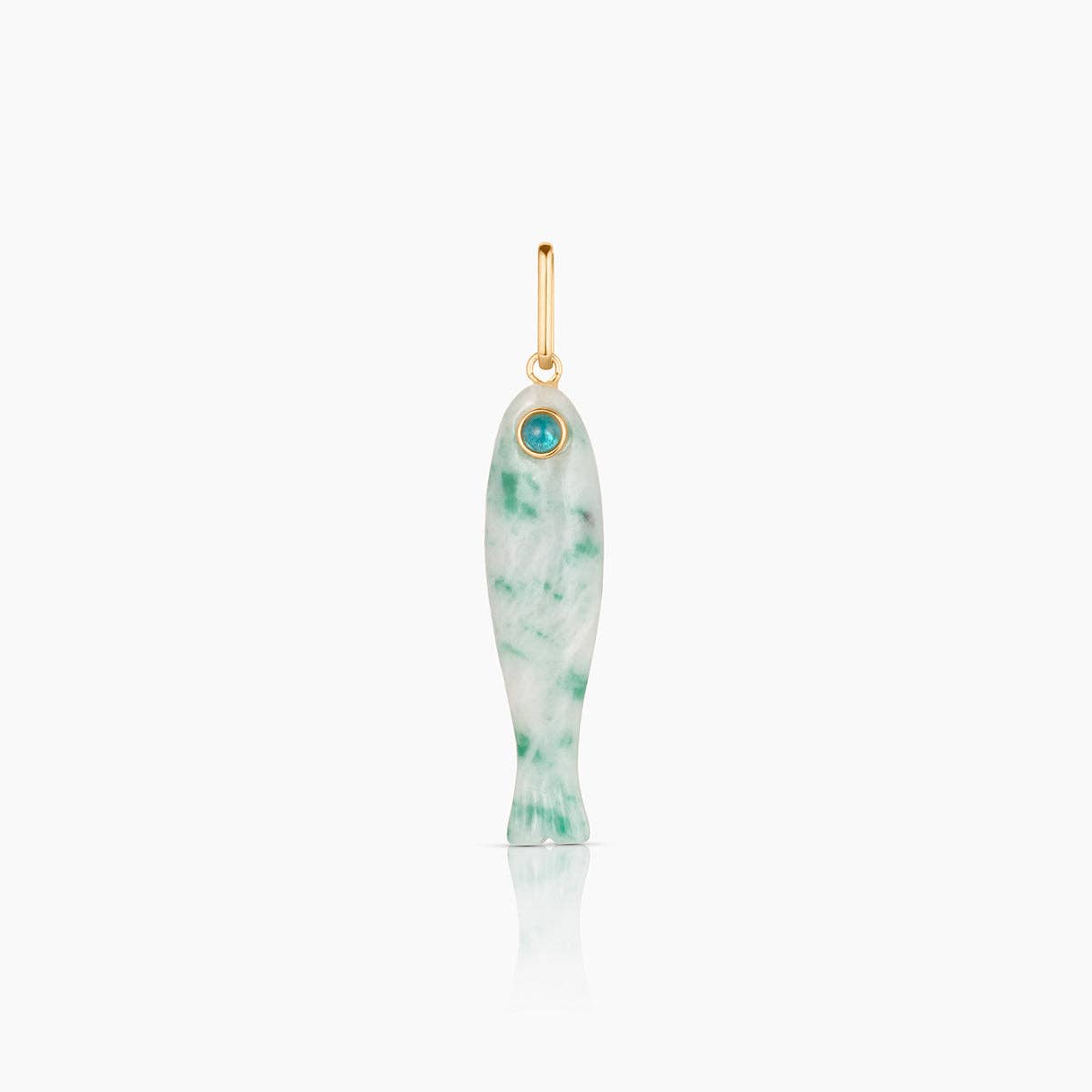 Fortuna Green Dot Charm
