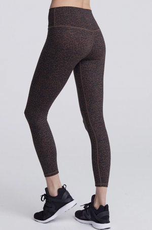 Let's Move High Rise Legging 25 in Bronze Distorted Cheetah